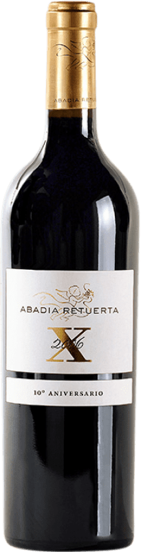 318,95 € Free Shipping | Red Wine Abadía Retuerta X Edición Especial Aniversario — Special Anniversary Edition I.G.P. Vino de la Tierra de Castilla y León Castilla y León Spain Tempranillo, Merlot, Syrah — Shiraz, Cabernet Sauvignon, Petit Verdot, Touriga Nacional Bottle 75 cl
