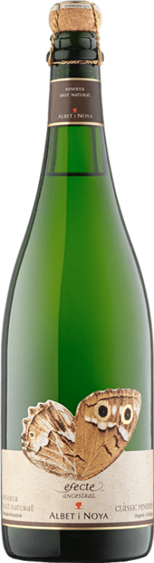23,95 € Free Shipping | White Sparkling Wine Albet i Noya Efecte Ancestral Natural D.O. Penedès Catalonia Spain Xarel·lo Bottle 75 cl