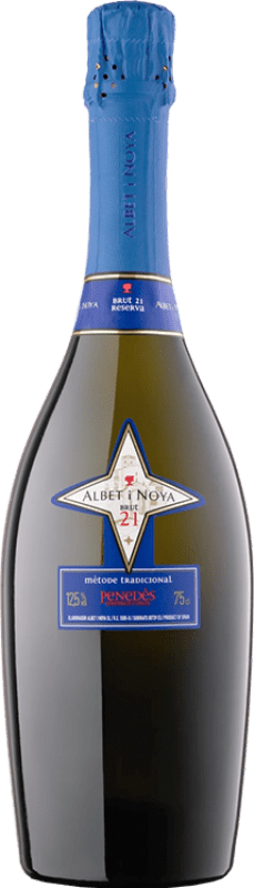 19,95 € Envio grátis | Espumante branco Albet i Noya Efecte Brut Reserva D.O. Penedès Catalunha Espanha Chardonnay, Parellada Garrafa 75 cl