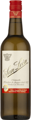 9,95 € Free Shipping | Fortified Wine Argüeso San León D.O. Manzanilla-Sanlúcar de Barrameda Andalusia Spain Palomino Fino 75 cl