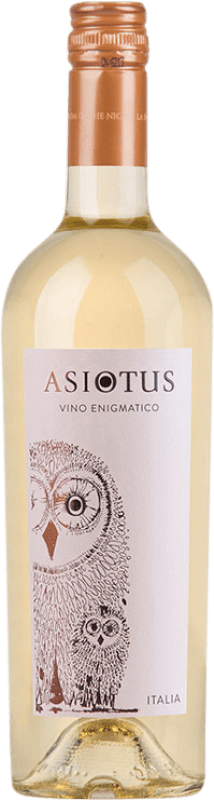 14,95 € Envío gratis | Vino Blanco Asio Otus D.O.C. Italia Italia Chardonnay, Sauvignon Botella 75 cl