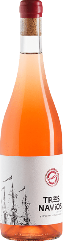 19,95 € Envoi gratuit | Vin Rosé Barco del Corneta Tres Navíos Clarete D.O. Cigales Castille et Leon Espagne Tempranillo, Viura, Verdejo, Bourboulenc, Clairette Bouteille 75 cl