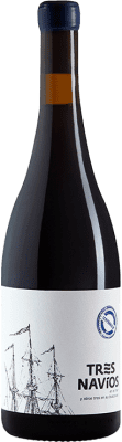 33,95 € Free Shipping | Red Wine Barco del Corneta Tres Navíos D.O. Cigales Castilla y León Spain Tempranillo, Garnacha — Grenache, Bobal Bottle 75 cl