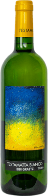 118,95 € 免费送货 | 白酒 Bibi Graetz Testamatta Blanco D.O.C. Italy 意大利 Ansonica 瓶子 75 cl