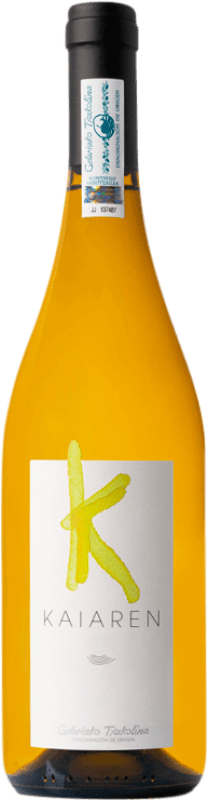 59,95 € Envio grátis | Vinho branco K5 Kaiaren Aia País Basco Espanha Hondarribi Zuri Garrafa 75 cl