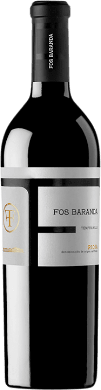 29,95 € Envío gratis | Vino tinto Fos Baranda D.O.Ca. Rioja La Rioja España Tempranillo Botella 75 cl