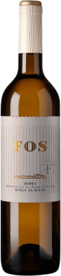 10,95 € Spedizione Gratuita | Vino bianco Fos Blanco D.O.Ca. Rioja La Rioja Spagna Viura Bottiglia 75 cl