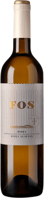 10,95 € Envio grátis | Vinho branco Fos Blanco D.O.Ca. Rioja La Rioja Espanha Viura Garrafa 75 cl