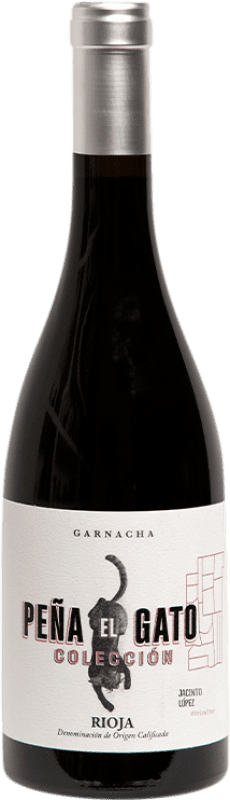 21,95 € Free Shipping | Red wine Sancha Peña El Gato Jacinto López D.O.Ca. Rioja The Rioja Spain Grenache Bottle 75 cl