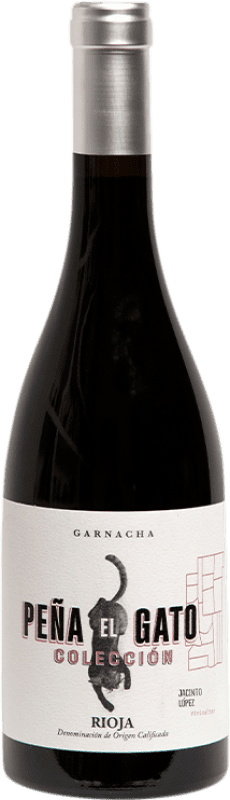 22,95 € 送料無料 | 赤ワイン Sancha Peña El Gato Jacinto López D.O.Ca. Rioja ラ・リオハ スペイン Grenache ボトル 75 cl