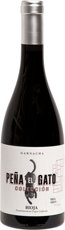 22,95 € Envio grátis | Vinho tinto Sancha Peña El Gato Rubén Liquete D.O.Ca. Rioja La Rioja Espanha Grenache Garrafa 75 cl