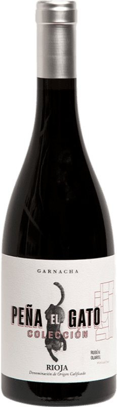 21,95 € Free Shipping | Red wine Sancha Peña El Gato Rubén Olarte D.O.Ca. Rioja The Rioja Spain Grenache Bottle 75 cl