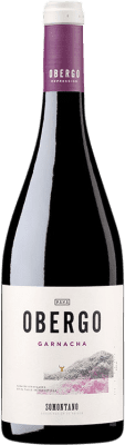 19,95 € Free Shipping | Red wine Obergo D.O. Somontano Catalonia Spain Grenache Bottle 75 cl