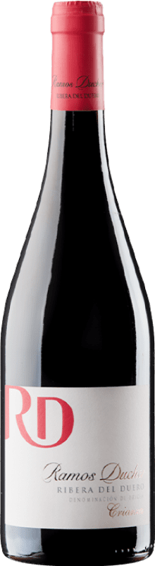 31,95 € Бесплатная доставка | Красное вино Ramos Ducher Crianza — Крианса D.O. Ribera del Duero Кастилия-Леон Испания Tempranillo — Темпранильо Бутылка 75 cl