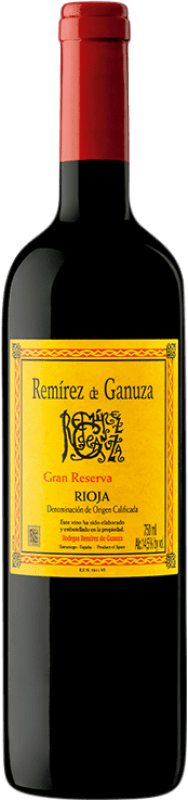 453,95 € Free Shipping | Red wine Remírez de Ganuza Grand Reserve D.O.Ca. Rioja The Rioja Spain Tempranillo, Graciano Bottle 75 cl