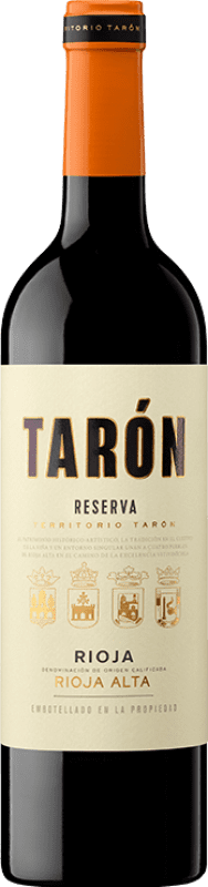 11,95 € Kostenloser Versand | Rotwein Tarón Tinto Reserve D.O.Ca. Rioja La Rioja Spanien Tempranillo, Mazuelo Flasche 75 cl