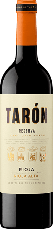 12,95 € 送料無料 | 赤ワイン Tarón レセルバ D.O.Ca. Rioja ラ・リオハ スペイン Tempranillo — テンプラニーリョ, Mazuelo — マスエロ 75 cl