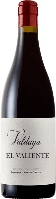 29,95 € Envío gratis | Vino tinto Valdaya El Valiente D.O. Ribera del Duero Castilla y León España Tempranillo Botella 75 cl
