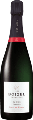 72,95 € Бесплатная доставка | Белое игристое вино Boizel 1er Premier Cru, Blanc de Blancs A.O.C. Champagne шампанское Франция Chardonnay — Шардоне 75 cl