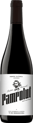 22,95 € Envío gratis | Vino Blanco Can Leandro Pampolut D.O. Valencia Comunidad Valenciana España Merseguera 75 cl