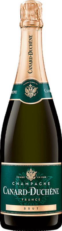 44,95 € 送料無料 | 白スパークリングワイン Canard Duchêne Brut A.O.C. Champagne シャンパン フランス Pinot Black, Chardonnay, Pinot Meunier ボトル 75 cl