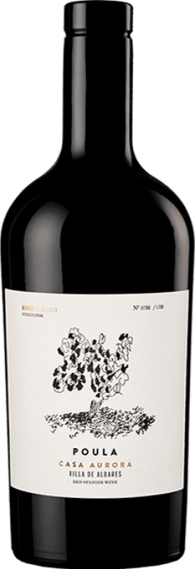 46,95 € Envoi gratuit | Vin Rouge Casa Aurora Poula Espagne Garnacha — Grenache, Mencía, Bastardo, Godello, Palomino Fino, Doña Blanca Bouteille 75 cl