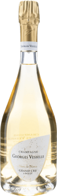 82,95 € Бесплатная доставка | Белое игристое Georges Vesselle Grand Cru Blanc de Blancs Экстра-Брут A.O.C. Champagne шампанское Франция Chardonnay бутылка 75 cl