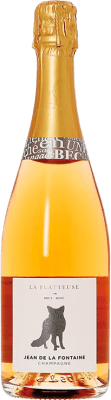 54,95 € Envío gratis | Espumoso rosado Jean de la Fontaine La Flatteuse Rosé Brut A.O.C. Champagne Champagne Francia Pinot Negro, Moscatel de Alejandría, Chardonnay Botella 75 cl