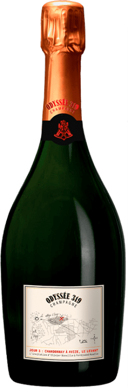 83,95 € Envoi gratuit | Vin Mousseux Blanc Odyssée 319 Le Levant A.O.C. Champagne Champagne France Chardonnay Bouteille 75 cl