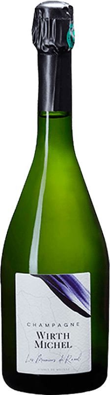 73,95 € Kostenloser Versand | Weißer Sekt Wirth Michel Les Meuniers de Raoul Extra Brut A.O.C. Champagne Champagner Frankreich Pinot Meunier Flasche 75 cl