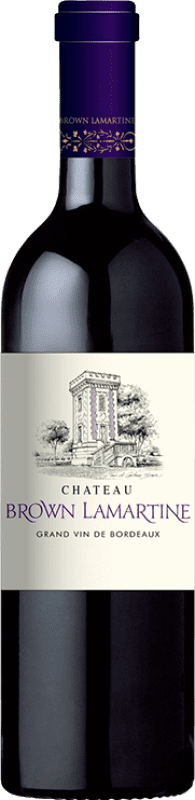 19,95 € 免费送货 | 红酒 Château Cantenac-Brown Lamartine A.O.C. Bordeaux 波尔多 法国 Merlot, Cabernet Sauvignon 瓶子 75 cl