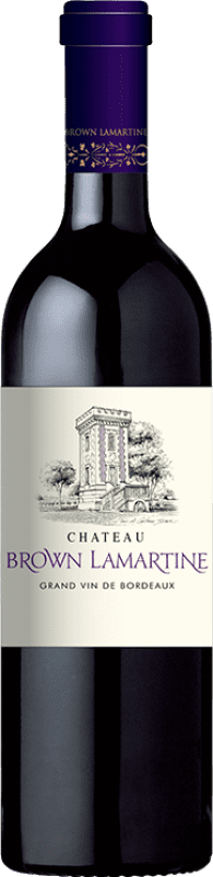 21,95 € Free Shipping | Red wine Château Cantenac-Brown Lamartine A.O.C. Bordeaux Supérieur Bordeaux France Merlot, Cabernet Sauvignon Bottle 75 cl