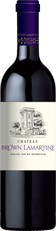 22,95 € Envoi gratuit | Vin rouge Château Cantenac-Brown Lamartine A.O.C. Bordeaux Supérieur Bordeaux France Merlot, Cabernet Sauvignon Bouteille 75 cl