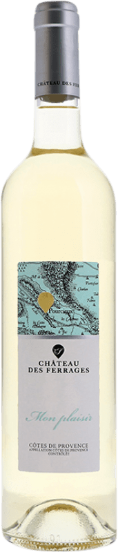 15,95 € Envoi gratuit | Vin Blanc Château des Ferrages Mon Plaisir Sainte Victoire A.O.C. Côtes de Provence Provence France Clairette, Rolle Bouteille 75 cl