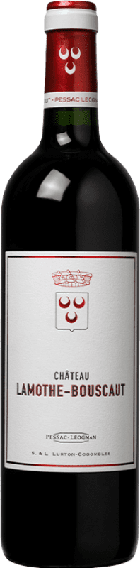 33,95 € Бесплатная доставка | Красное вино Château Lamothe-Bouscaut A.O.C. Pessac-Léognan Франция Merlot — Мерло, Cabernet Sauvignon — Каберне Совиньон Бутылка 75 cl