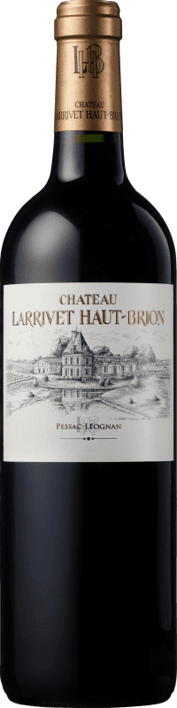66,95 € Spedizione Gratuita | Vino Rosso Château Larrivet Haut Brion A.O.C. Pessac-Léognan Francia Merlot, Cabernet Sauvignon, Cabernet Franc 75 cl