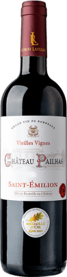 19,95 € 免费送货 | 红酒 Robin Lafugie Vieilles Vignes A.O.C. Saint-Émilion 法国 Merlot, Cabernet Franc 瓶子 75 cl