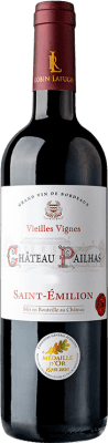 16,95 € Spedizione Gratuita | Vino Rosso Robin Lafugie VV Vieilles Vignes — Vigne Vecchie A.O.C. Saint-Émilion Francia Merlot, Cabernet Franc 75 cl