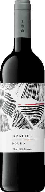 18,95 € Free Shipping | Red Wine Churchill's Grafite I.G. Douro Douro Portugal Tinta Roriz Bottle 75 cl