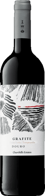 23,95 € Kostenloser Versand | Rotwein Churchill's Grafite Douro I.G. Douro Douro Portugal Tinta Roriz Flasche 75 cl