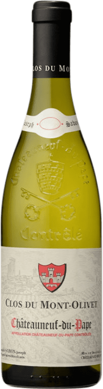 41,95 € 送料無料 | 白ワイン Clos du Mont-Olivet A.O.C. Châteauneuf-du-Pape フランス Garnacha — グルナッシュ, Roussanne — ルーサンヌ, Bourboulenc — ブルブランク, Clairette — クレレット ボトル 75 cl