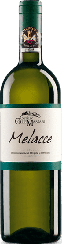 14,95 € Envio grátis | Vinho Branco ColleMassari Melacce D.O.C. Montecucco Itália Vermentino 75 cl