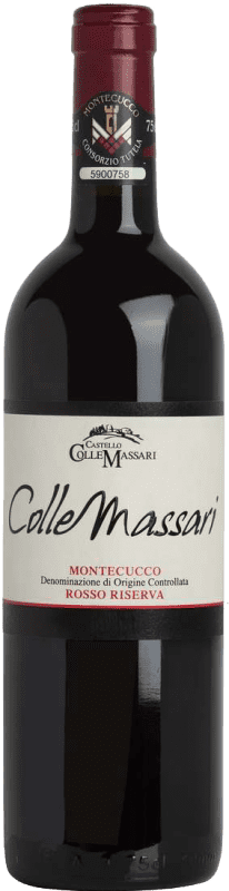 32,95 € Kostenloser Versand | Rotwein ColleMassari Rosso Reserve D.O.C. Montecucco Italien Cabernet Sauvignon, Sangiovese, Ciliegiolo Flasche 75 cl