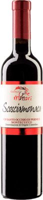 82,95 € Kostenloser Versand | Süßwein ColleMassari Scosciamonica Vin Santo Occhio di Pernice D.O.C. Montecucco Italien Sangiovese, Aleático Medium-Flasche 50 cl
