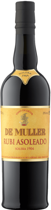 89,95 € Бесплатная доставка | Красное вино De Muller Rubí Asoleado 1904 Solera — Солера Испания Garnacha — Гренаш Средняя бутылка 50 cl
