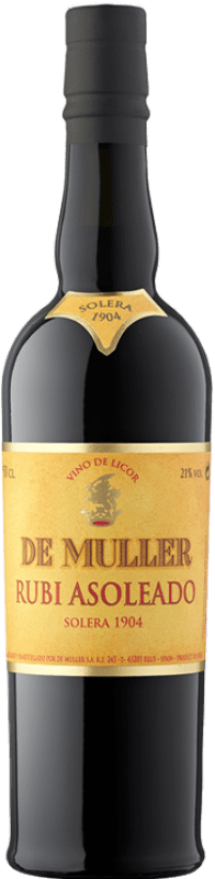 71,95 € Envoi gratuit | Vin rouge De Muller Rubí Asoleado Solera 1904 Espagne Grenache, Grenache Blanc Bouteille Medium 50 cl