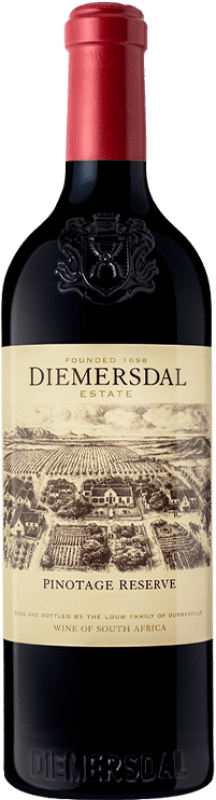 29,95 € 免费送货 | 红酒 Diemersdal 预订 南非 Pinotage 瓶子 75 cl