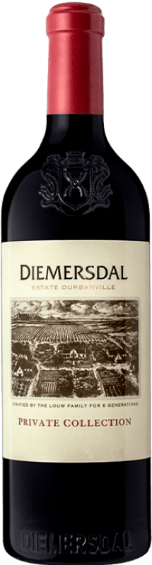 39,95 € Kostenloser Versand | Rotwein Diemersdal Private Collection W.O. Western Cape Western Cape South Coast Südafrika Merlot, Cabernet Sauvignon, Cabernet Franc, Malbec, Petit Verdot Flasche 75 cl