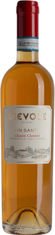 43,95 € 免费送货 | 甜酒 Dievole Vin Santo D.O.C.G. Chianti Classico 意大利 Malvasía, Trebbiano 瓶子 Medium 50 cl