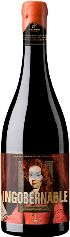 28,95 € Spedizione Gratuita | Vino rosso Dobledeperez Ingobernable D.O. Jumilla Regione di Murcia Spagna Grenache Tintorera Bottiglia 75 cl
